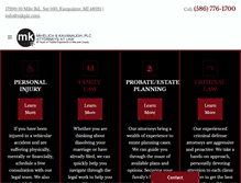 Tablet Screenshot of mkplc.com